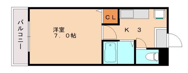 レジデンス香住ヶ丘の物件間取画像